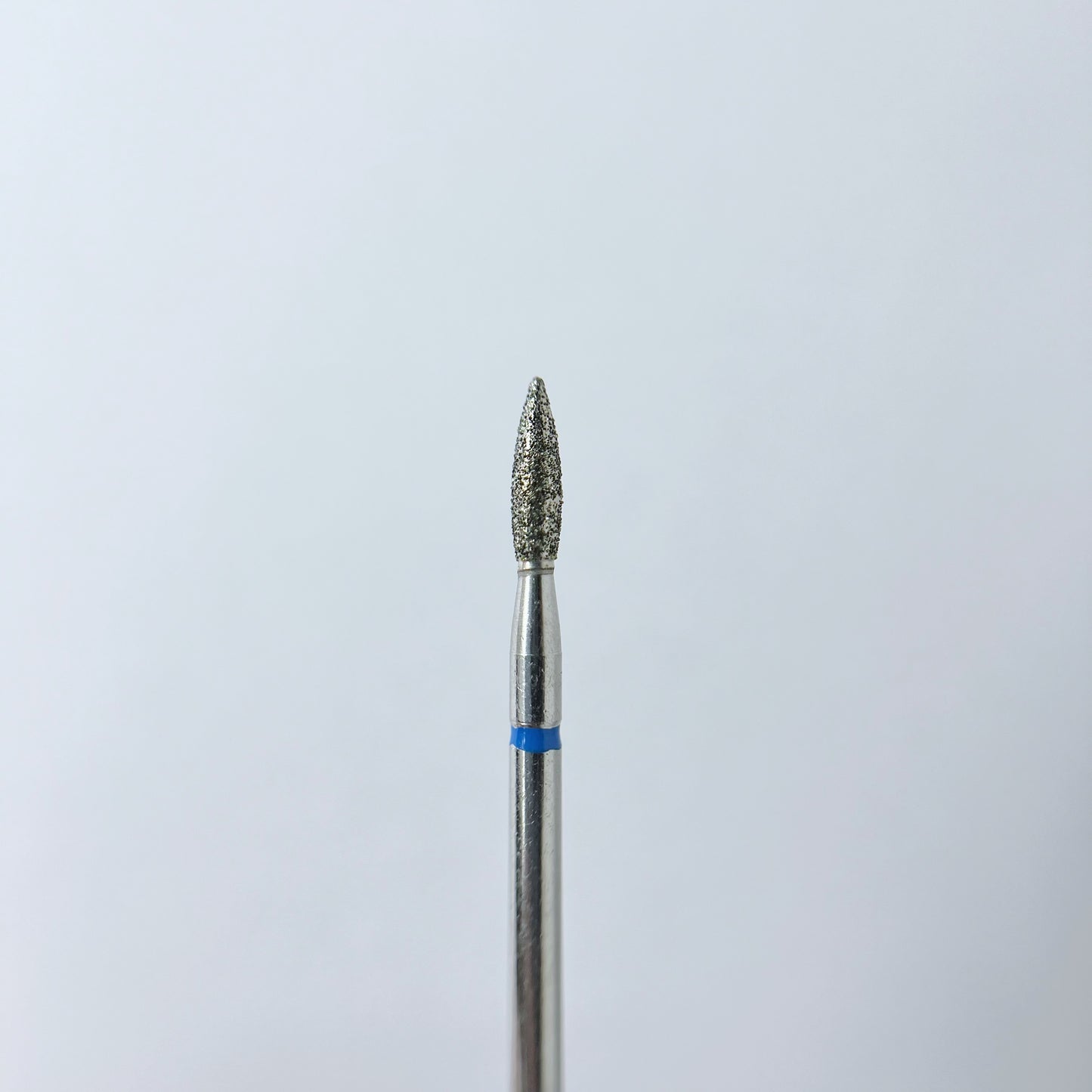 Gyémánt körömfúró, “Láng”, 2,0*8,4 mm, kék