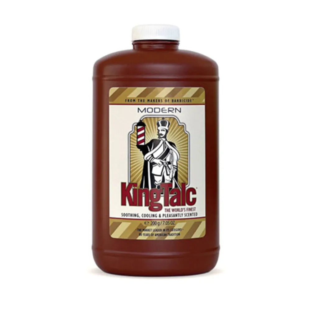 Talc for skin "King" - Modern 200 g Barbicide