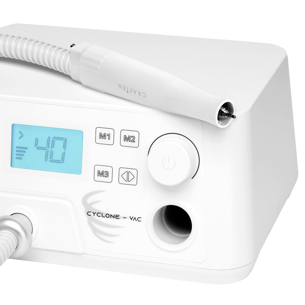 Nail Dust Collector Marathon Cyclone-Vac podiatry with absorber Saeyang