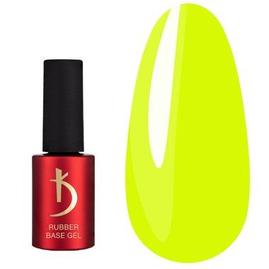 Gel Capa de base de goma color neón n.º 4 7 ml. Kodi Professional