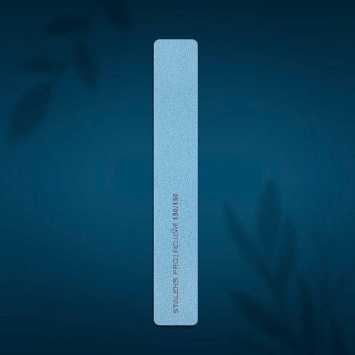 Mineral broad straight nail file Staleks Pro Exclusive, 150/150 grit, NFX-32/9