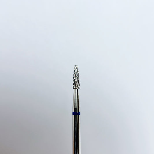 Carbide nail drill bit, "Mini Cone”, 2*7, Blue