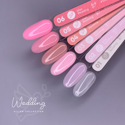 Esmalte en gel Wedding n.º 1 8 ml Siller