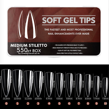 Gelspitzen Medium Stiletto, 550 Stück