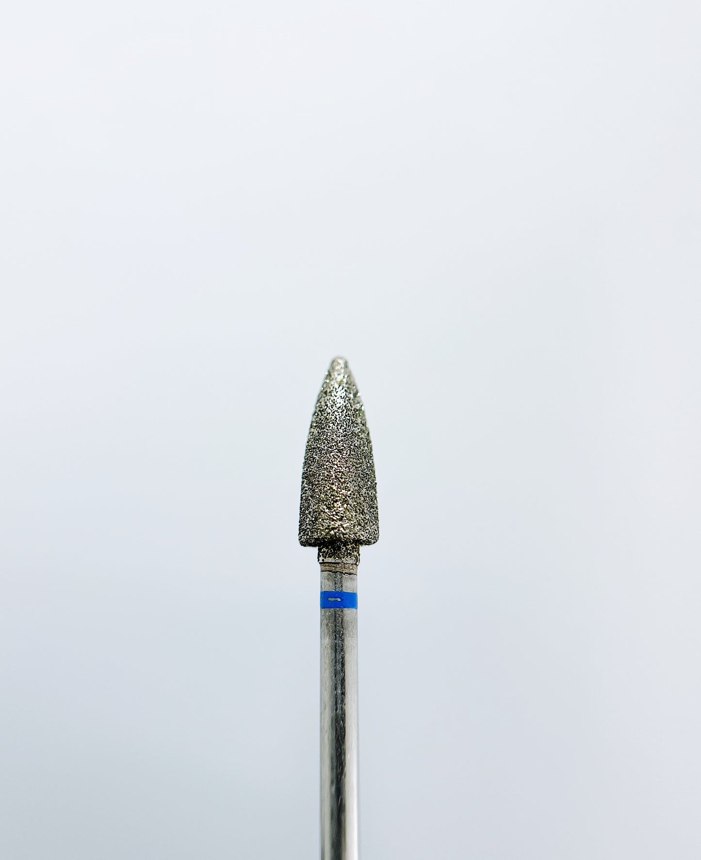 Punta diamantata per pedicure, “Cono”, 4.7*12 mm, Blu
