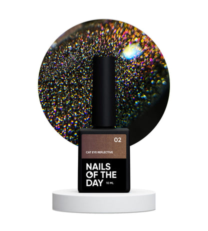 Gél lak Cat eye Reflective №2 10 ml NAILSOFTHEDAY