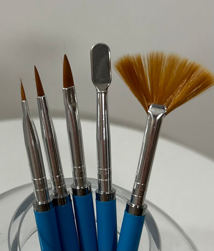 Gel Brush  Set, 5psc