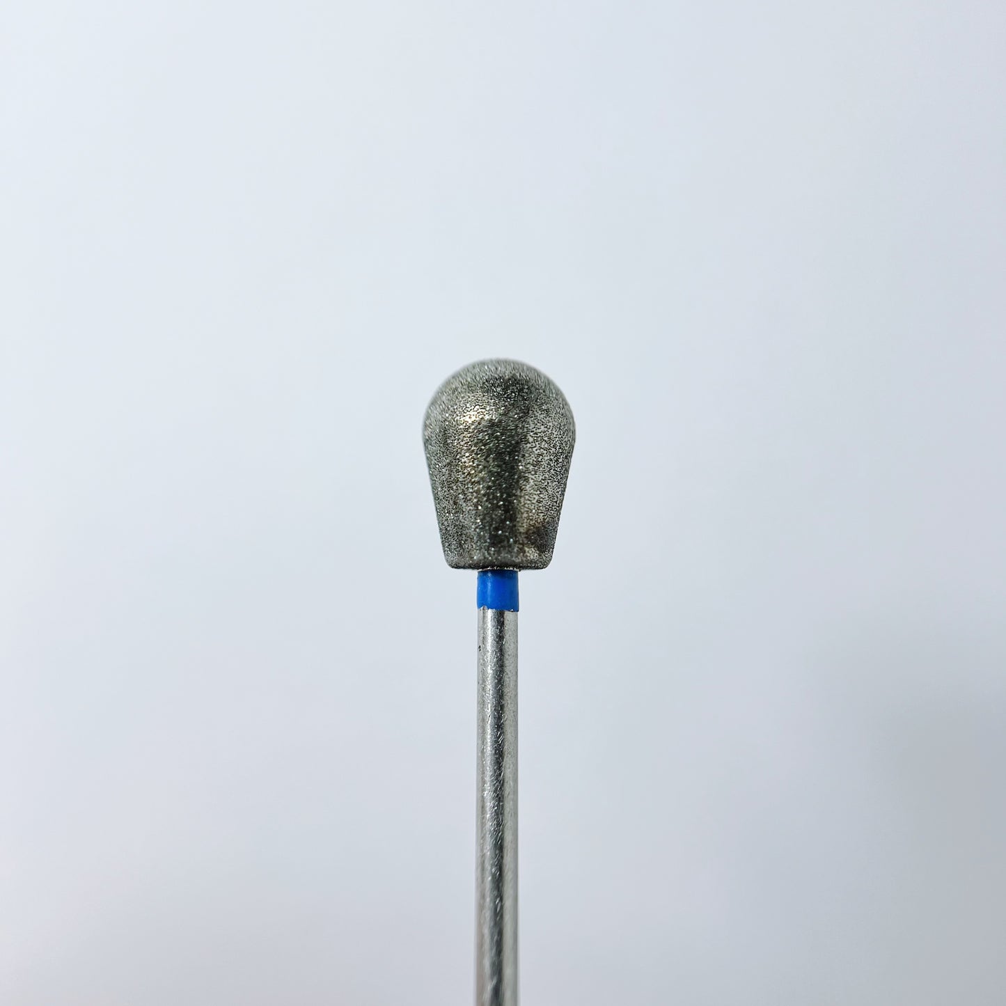 Burghiu diamant pentru unghii pentru pedichiura, “Pear”, 7,3*12 mm, Rosu