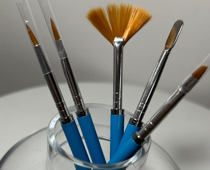 Gel Brush  Set, 5psc