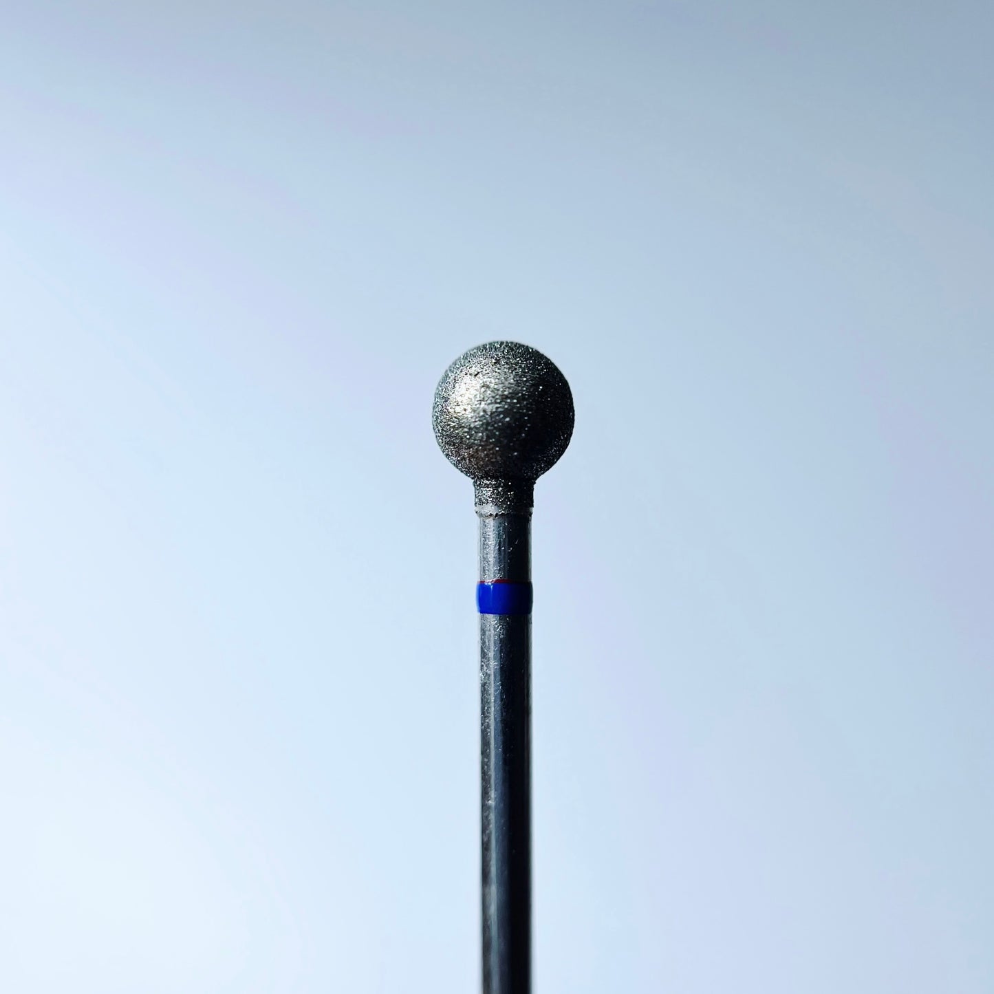 Diamantový vrták na nehty, „Kulička“, 6,0 mm, modrá