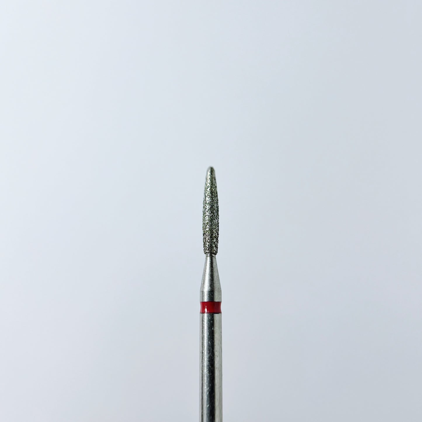 Diamantový vrták na nehty, „Flame“, 1,8*8,7 mm, červený
