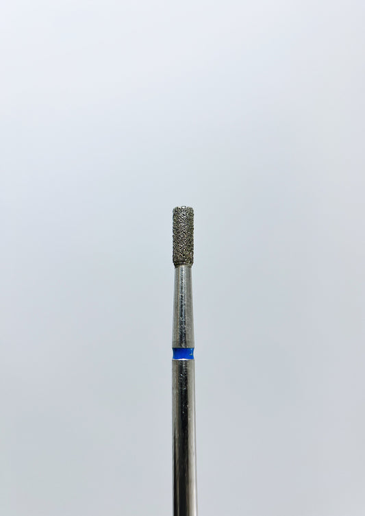 Gyémánt körömfúró, „Cylinder”, 2,3*6,0 mm, kék