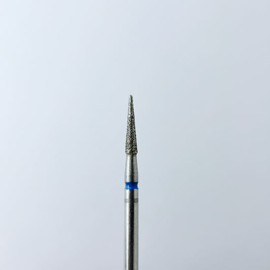 Foret à ongles diamanté, «aiguille», 1,8*12 mm, bleu