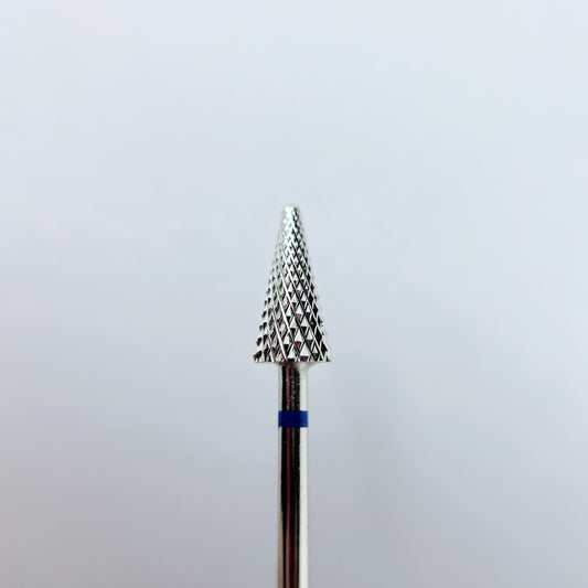 Carbide nail drill bit, "Cone”, 6*15, Blue