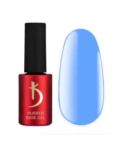 Gel de base en caoutchouc couleur Jelly Blue 7 ml. Kodi Professionnel