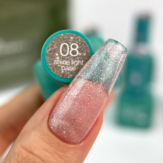 Base Shine Light №8 8 ml Siller
