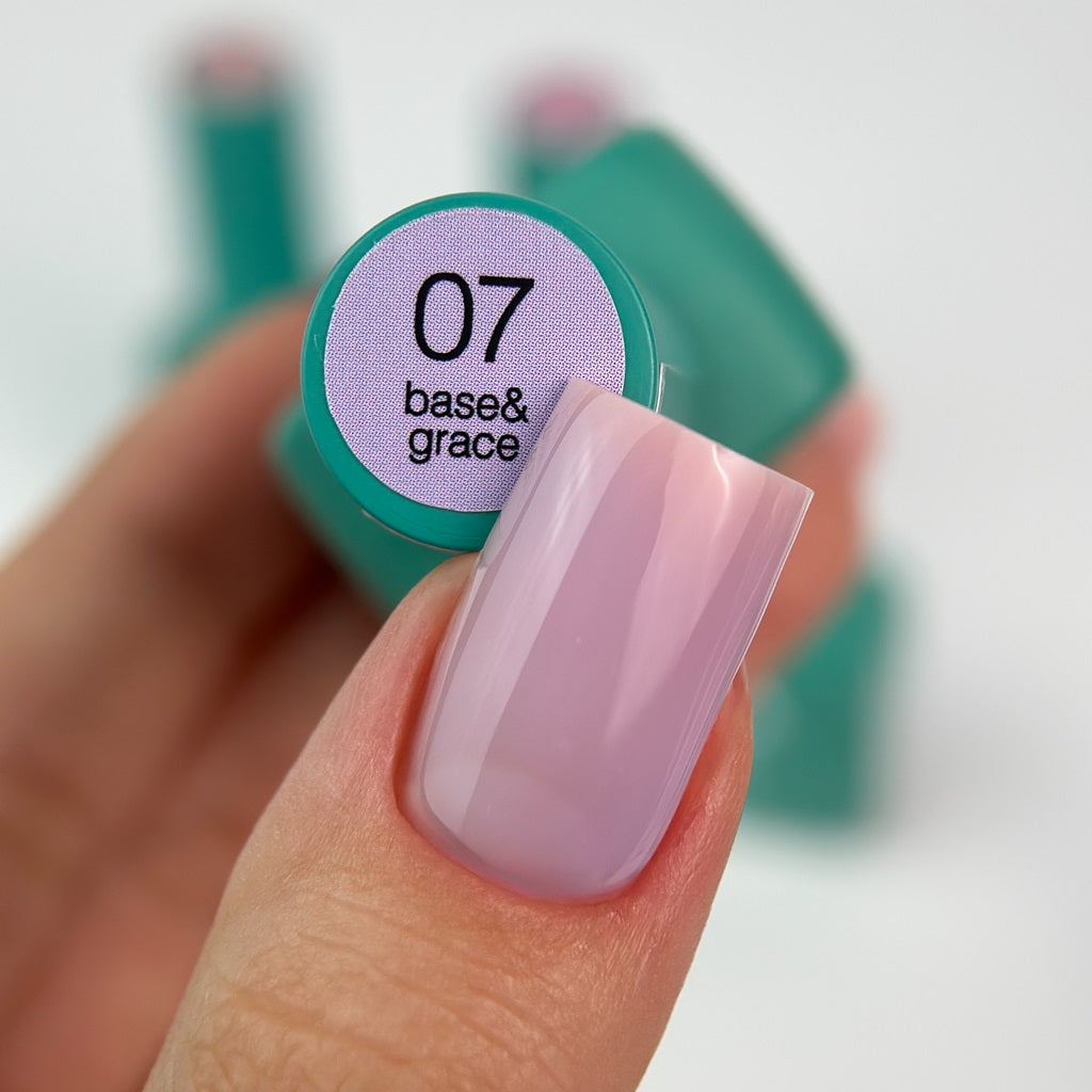 Base Cover Base&Grace №7 8 ml Siller