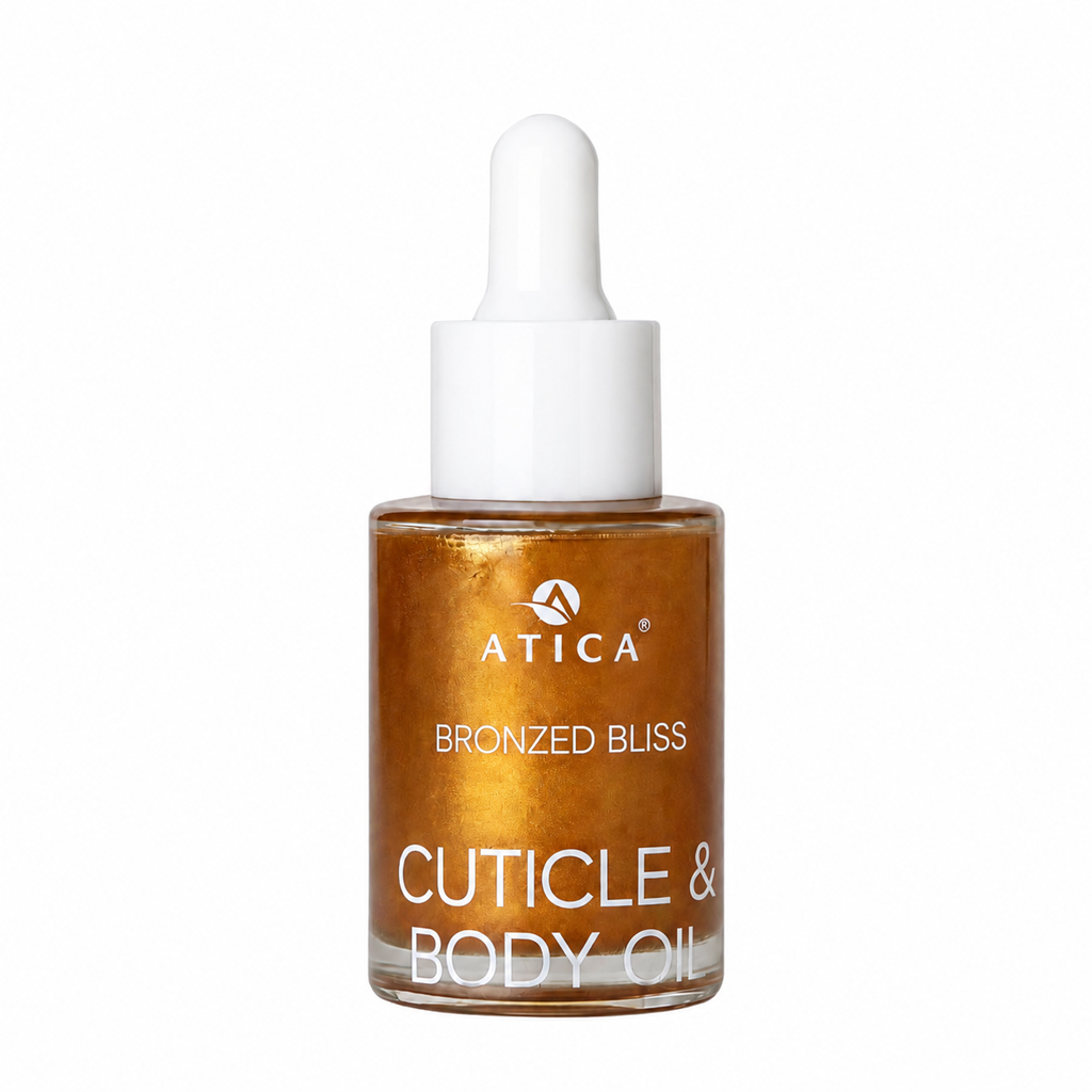 Bronzed Bliss Cuticle & Body Oil 30 ml Atica