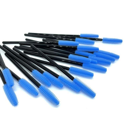 50pcs Silicone Eyelash Brush