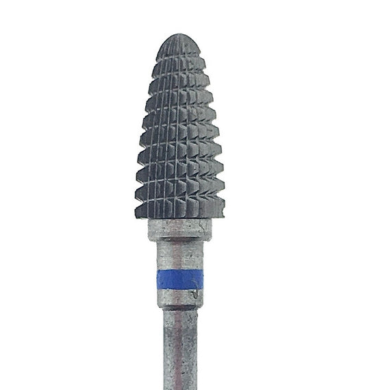 Carbide nail drill bit, "Corn" Typhoon, 6*14.5, Blue