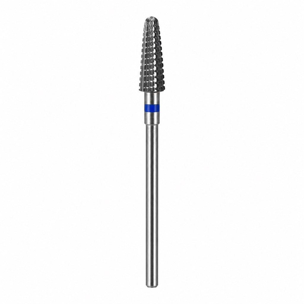 Carbide nail drill bit , “Thin Cone” with straight cross cut, 4*14, Blue