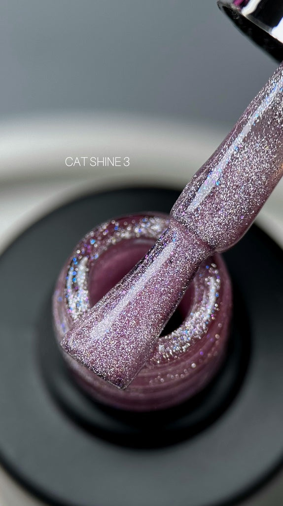 Gel polish Cat Shine №3 9 ml Saga Professional