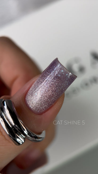 Gel polish Cat Shine №5 9 ml Saga Professional