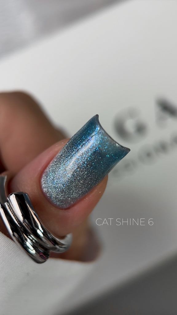 Gel polish Cat Shine №6 9 ml Saga Professional