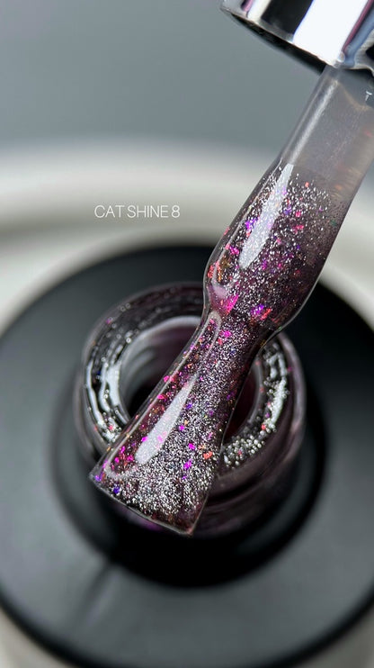 Gel polish Cat Shine №8 9 ml Saga Professional