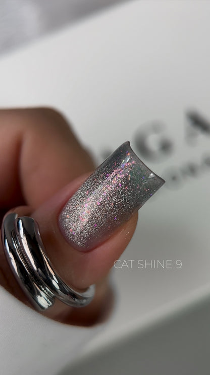 Gel polish Cat Shine №9 9 ml Saga Professional