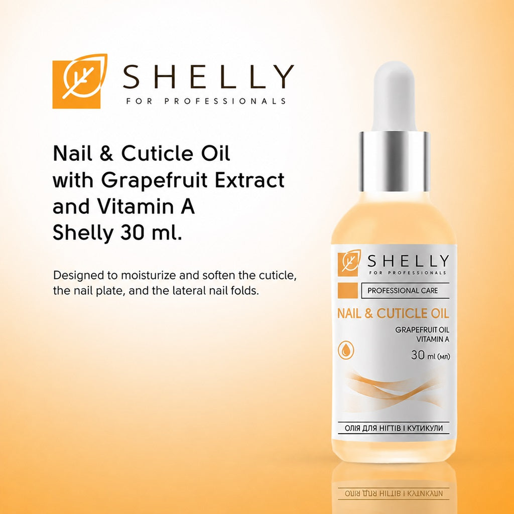 Cuticle- und Nagelöl (Grapefruit-Extrakt und Vitamin A) 30 ml Shelly