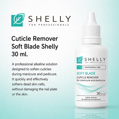 Nagelhautentferner - Weiche Klinge 30 ml Shelly