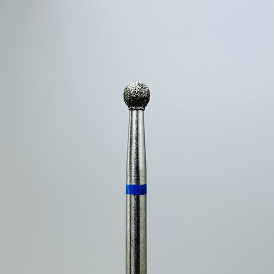 Алмазная фреза, «Шар», 3.0 мм, Синий