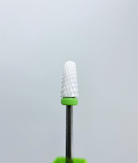 Keramični sveder za nohte “dežnik”, Z257224C0, zelen