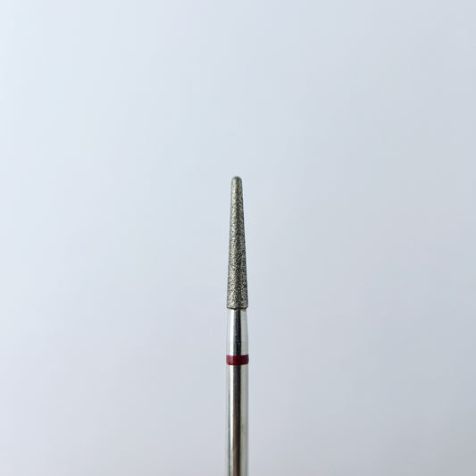 Diamond nail drill bit, “Needle”, 1.8*12 mm, Red