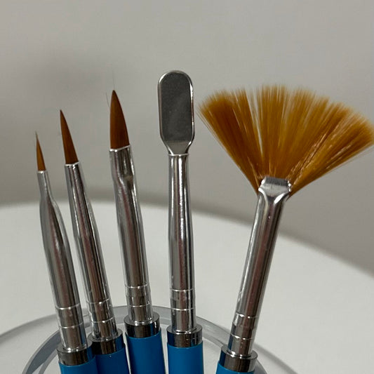 Gel Brush Set, 5psc