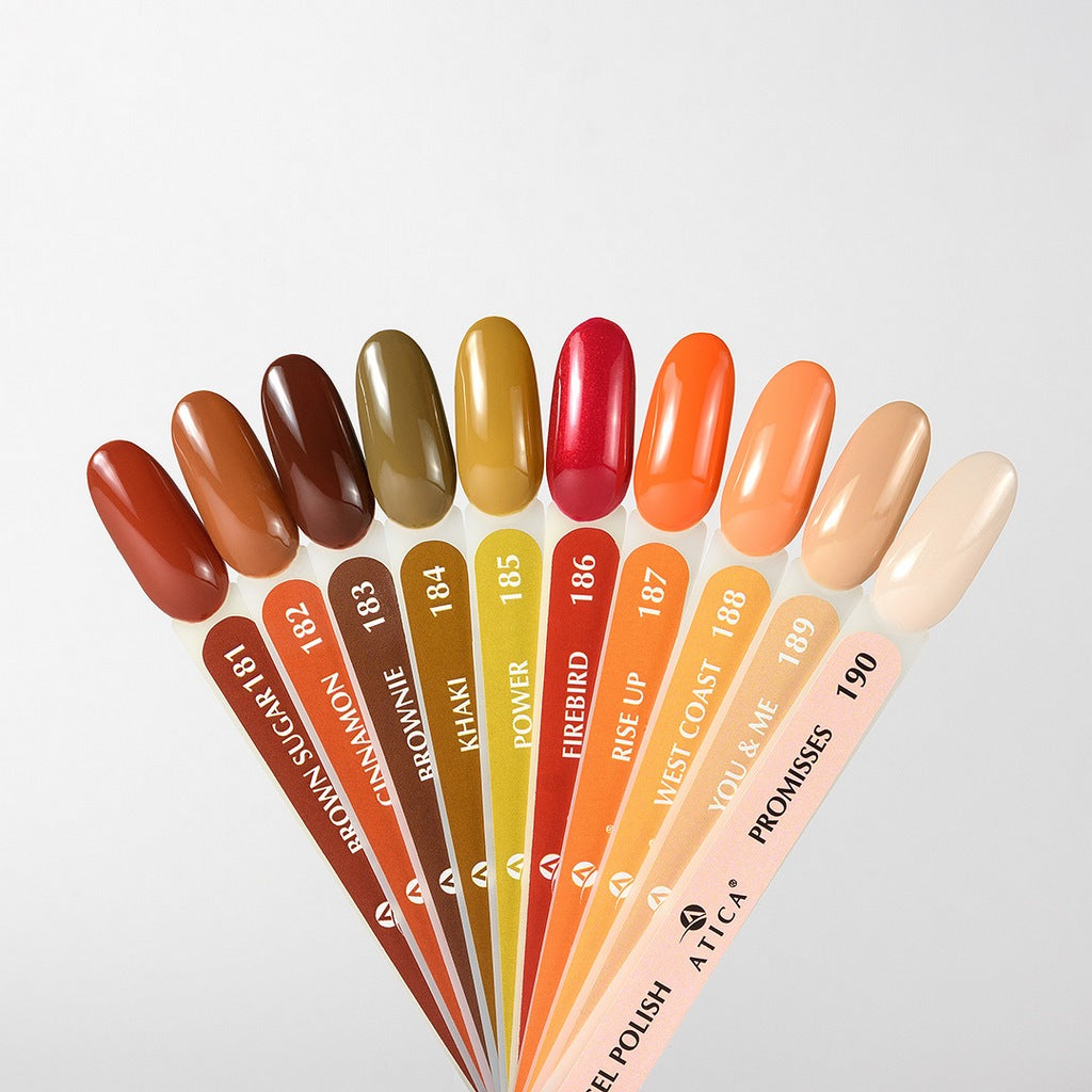 Гель лак №183 - Brownie 8ml Atica