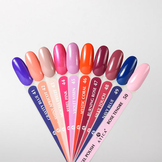 Гель лак №50 - Rose Tendre 8 мл Atica