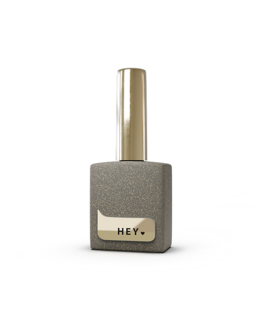 Decklack Gold Flakes Glossy 15 ml HEYLOVE