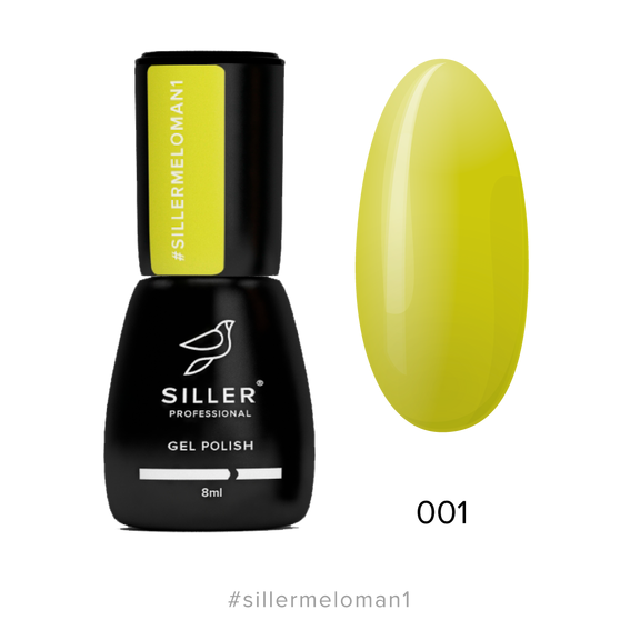 Gel polonês Meloman №1 8 ml Siller