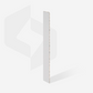 Biela jednorazové papm Am súbory pre priamy nechtový súbor Staleks Pro Expert 22, 150 grit (50 ks)