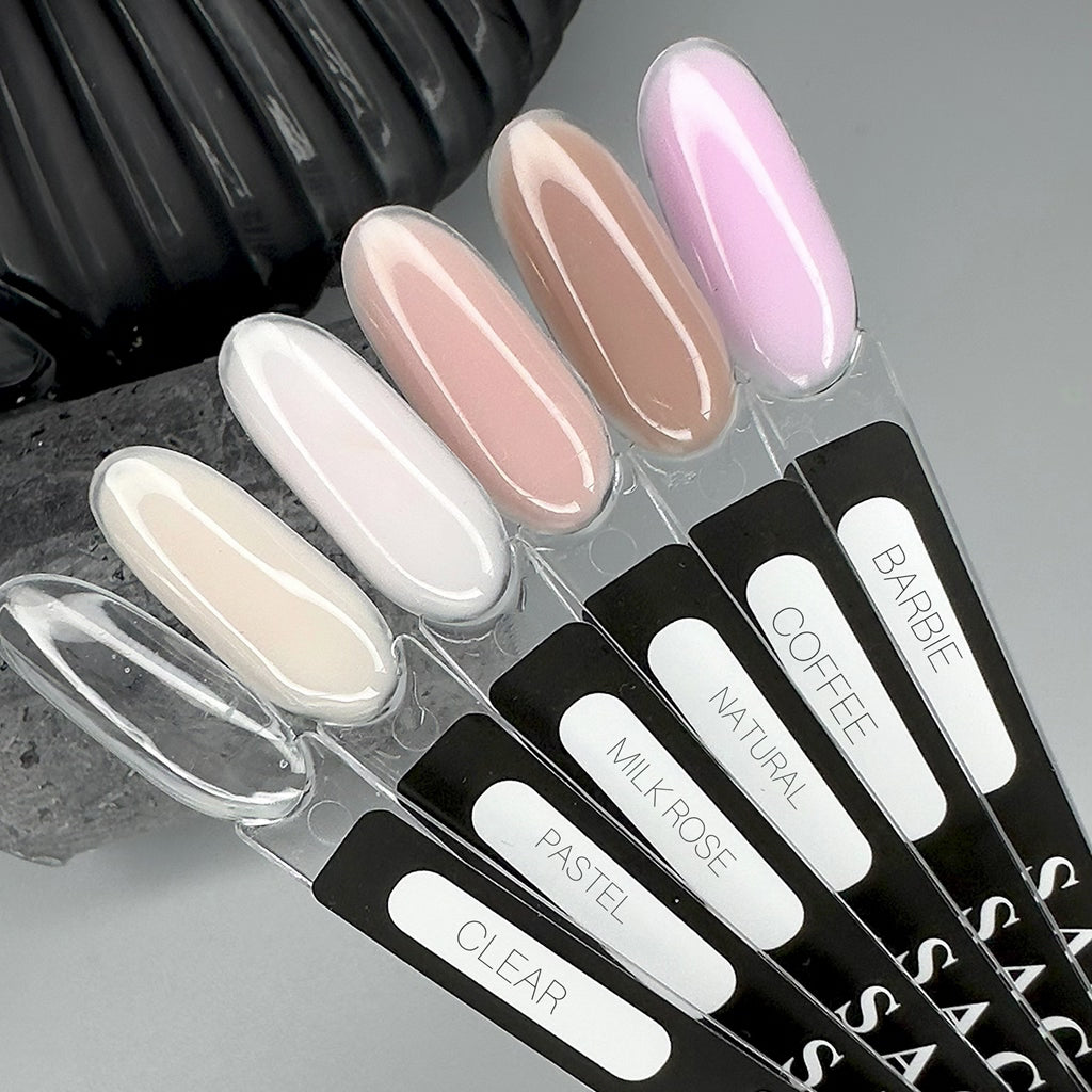 Stiff Gel Natural 15g Saga Professional