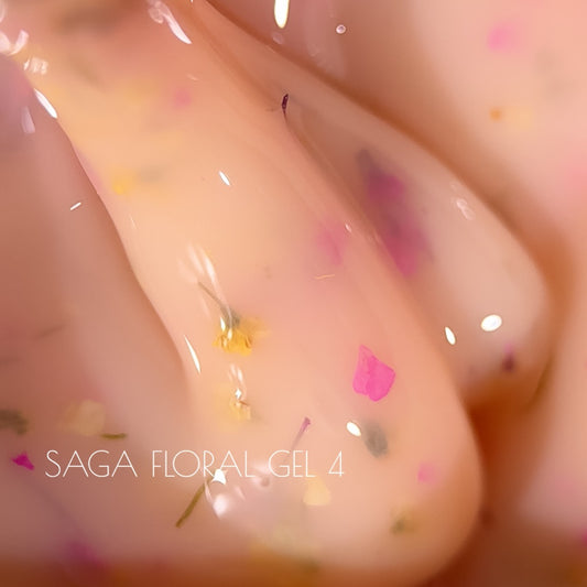Рідкий квітковий гель №4 15 мл Saga Professional