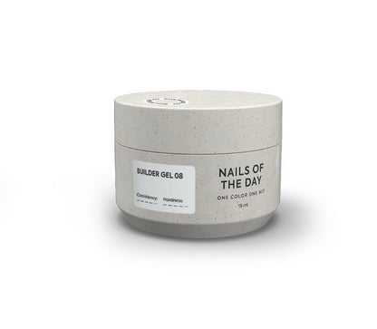 Builder gel №8(Milk) 15 ml NAILSOFTHEDAY