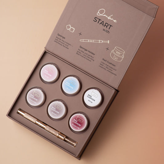 Набір подушечок для нігтів «Brown» HEYLOVE