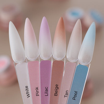 Nail cushion set «White» HEYLOVE