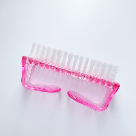 Nail dust brush with handles Big Rectangle - Good Girl Gel