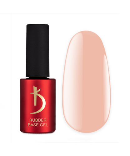 Color Rubber Base Gel Jelly Peach 7 ml. Kodi Professional