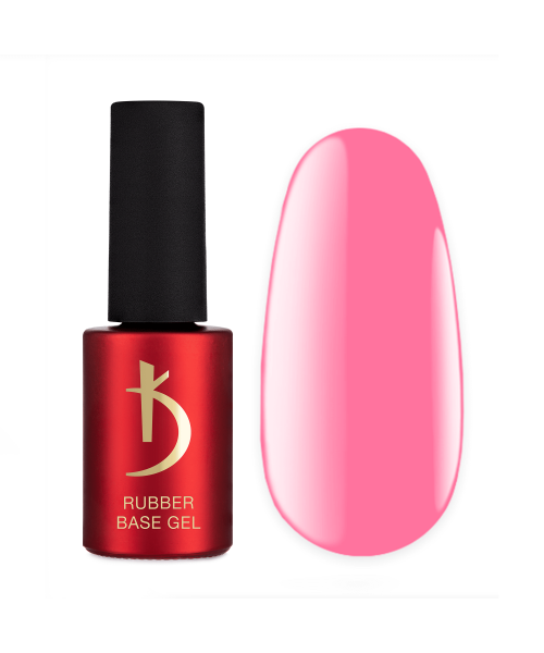 Gel de base en caoutchouc couleur gelée rose 7 ml. Kodi Professionnel