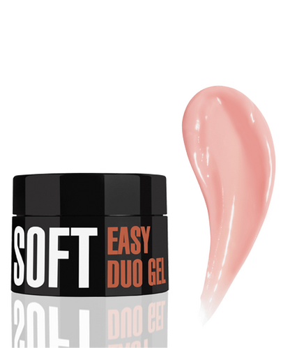 Acrylic gel system Easy duo gel Soft Jade Rose 20g Kodi Professional